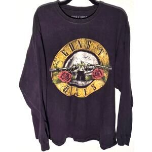 Iconic Guns N' Roses Long Sleeve Black XL T-Shirt